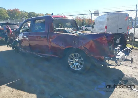 2018 Ram 1500 Longhorn 4X4 6'4 Box из США, поврежденный, VIN 1C6RR7WT1JS121897